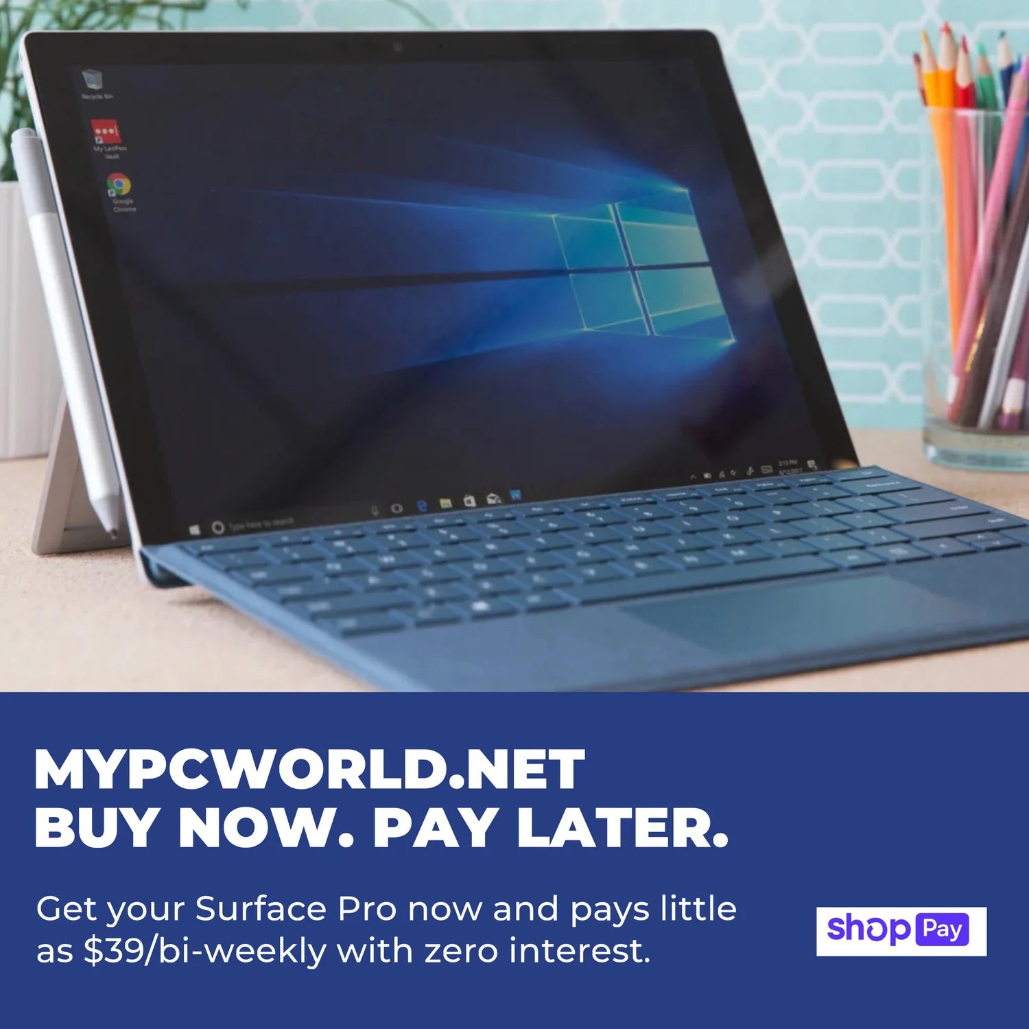 MYPCWORLD.NET - Buy Now. Pay later. Program now available