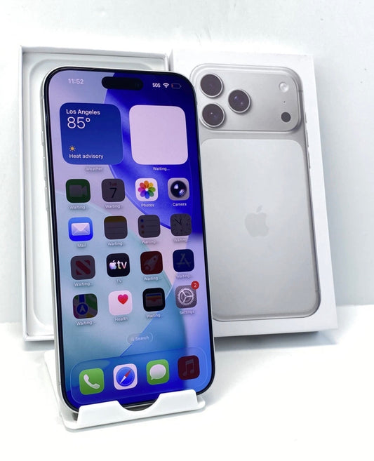 Open-Box Apple iPhone 17 Pro Max A3257 256GB Silver eSIM Unlocked