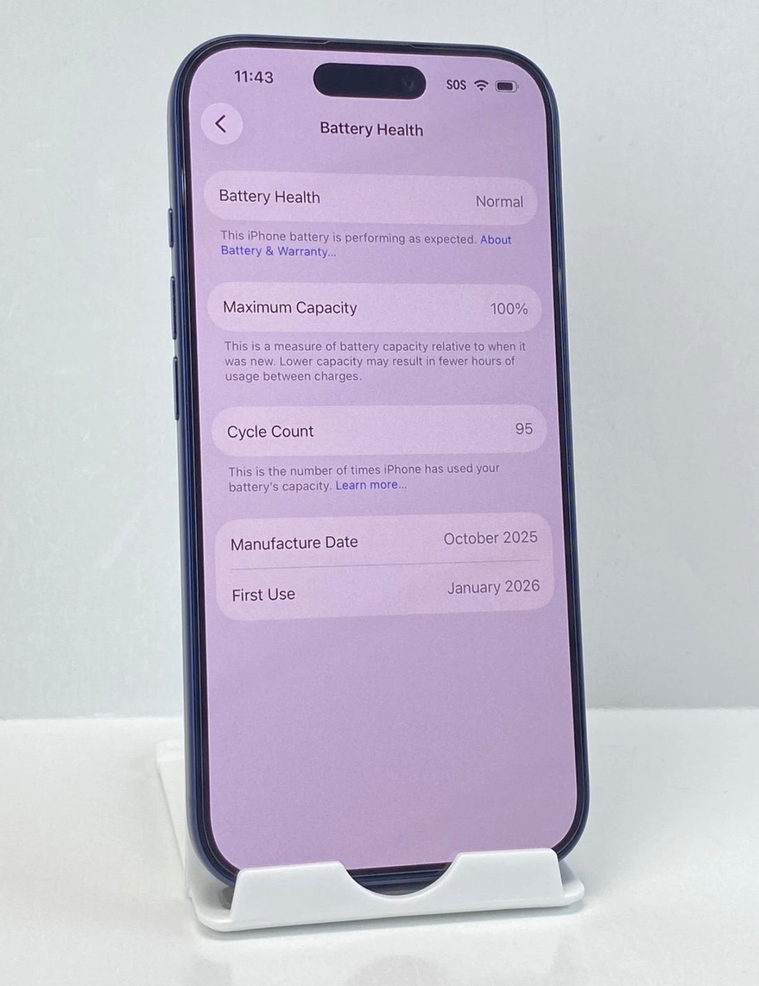 Open-Box Apple iPhone 17 Pro A3256 1TB Deep Blue eSIM Unlocked