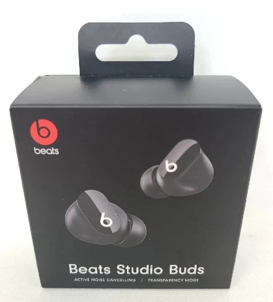 Beats by Dr. Dre Studio Buds Wireless Earbuds - Black. New- Factory Sealed