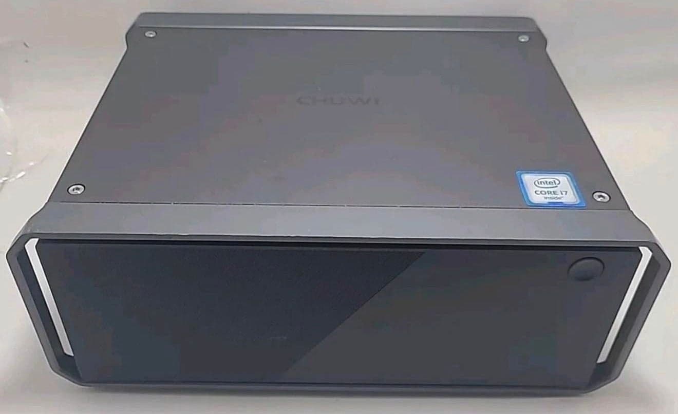 Pre-owned CHUWI CoreBox Mini PC - Intel Core i7-7700U, 8GB RAM, 256GB SSD