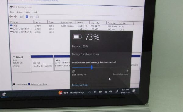 Microsoft Surface Book 2 13.5 inch Laptop - Intel Core i5 7300U, 8GB DDR3, 256GB SSD (Used) - Image 2