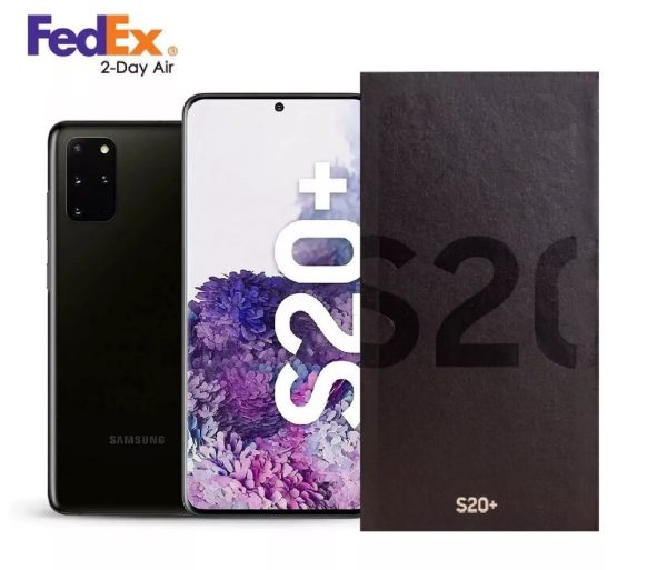 BRAND NEW Samsung Galaxy S20+ Plus 5G G986U 128GB Fully Unlocked - Cosmic Black