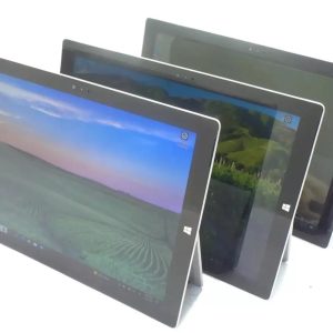 Lot of 3 Microsoft Surface Pro 3 Core i5-4300U 4GB 128GB SSD Win 10 Tablet