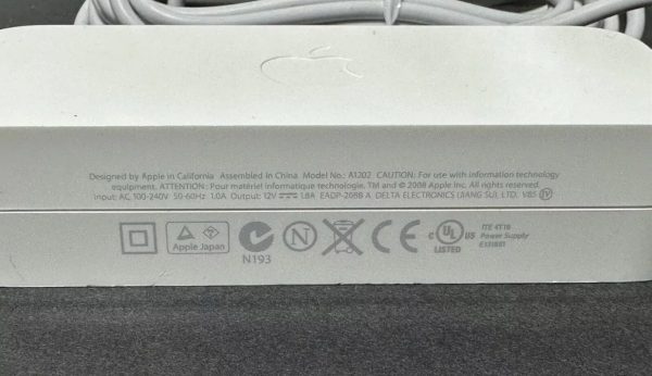 ORIGINAL OEM APPLE AIRPORT EXTREME BASE STATION POWER SUPPLY AC ADAPTER A1202 - Image 3