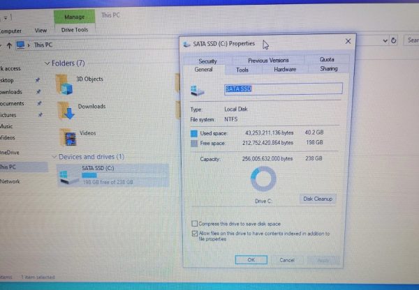 Dell Latitude 3550-i5-5200U@2.20GHz 16GB Ram 256GB SSD W10 PRO W/65W Power Adpt. - Image 5