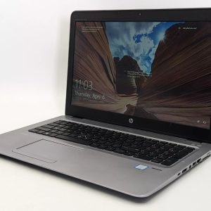 HP EliteBook 850 G4 Laptop- 256GB SSD, 8GB RAM, Intel i5-7200U, Windows 10 Pro (Used)