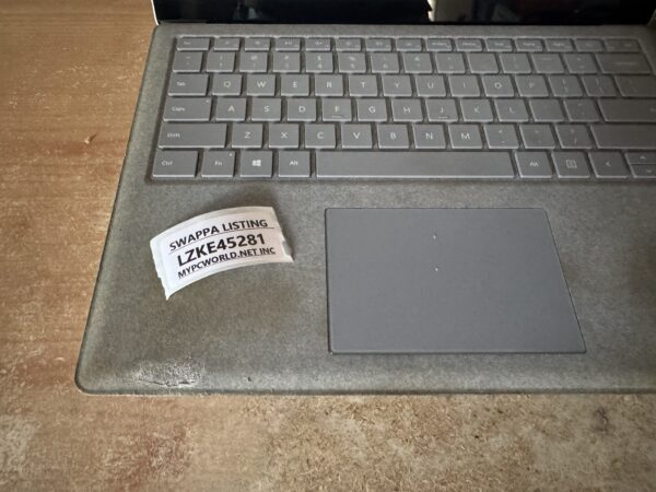 Microsoft Surface Laptop 1st Gen 13.5 inch - Intel i5-7300U, 8GB RAM, 128GB (Poor) - Image 3