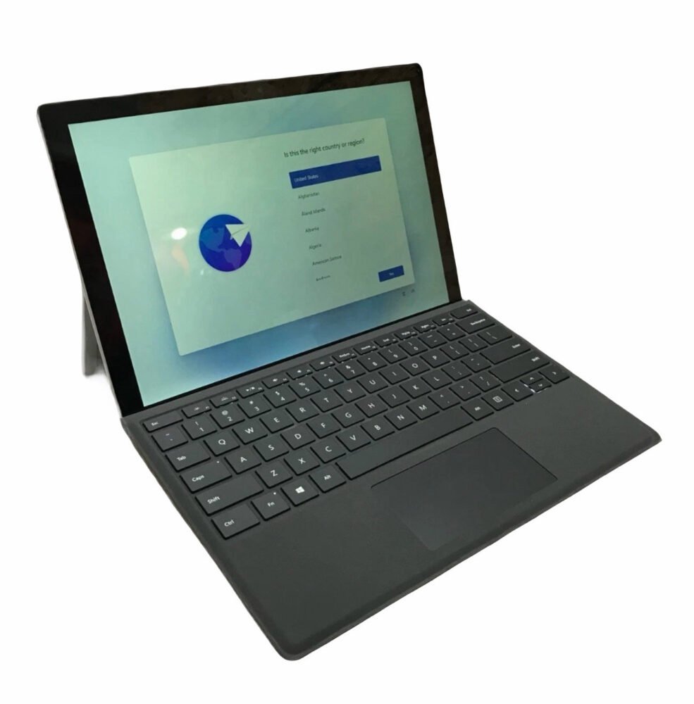 Microsoft Surface Pro 5 (Model 1807 LTE) – 12.3" Touch – Intel i5-7300U – 8GB RAM – 256GB SSD – With Keyboard (Used) image 1