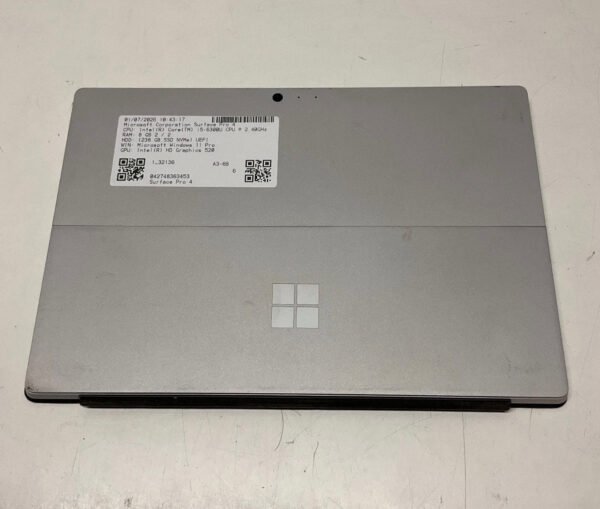 Microsoft Surface Pro 4 1724 Intel i5-6300u @ 2.40GHz 8GB 256GB SSD Win11 Pro image 5