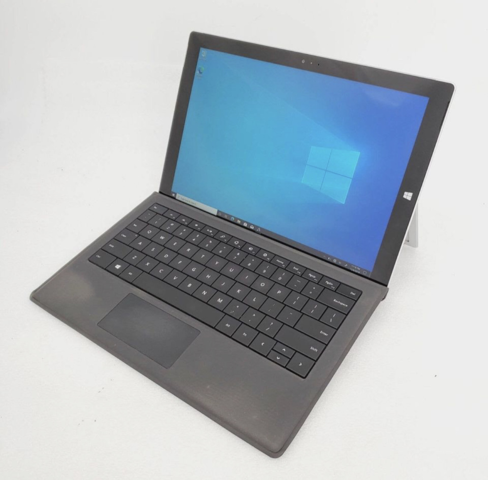 Microsoft Surface Pro 3 12.3" | Intel i5 | 8GB RAM | 256GB SSD | Windows 10 Pro - Refurbished Bundle with Type Cover image 1