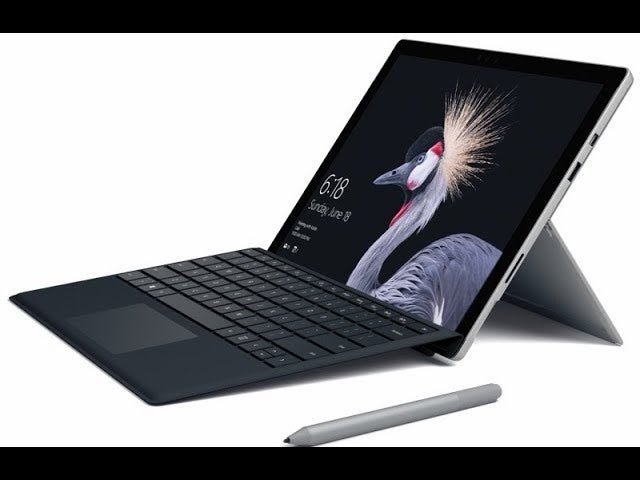 Microsoft Surface Pro 5 Wi-Fi Only 1796 i5-7300/8GB/256GB Tablet (Optional added) - Tablet, keyboard & Pen image