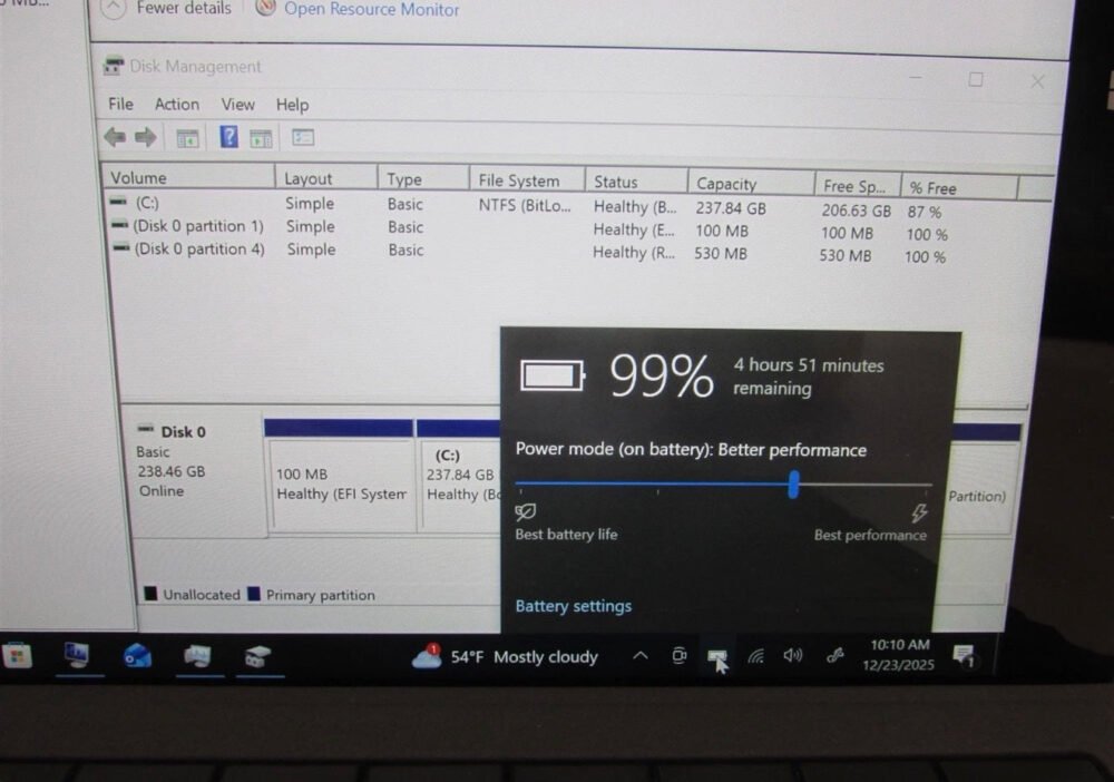 Microsoft Surface Pro 3 12.3 inch - Intel i5-4300U, 4GB RAM, 128GB SSD (Fair) image 1