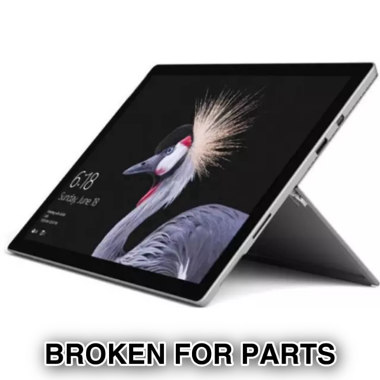 Microsoft surface Pro 3 12.3 Inch Tablet - Intel Core i5 4300U, 4GB RAM, 128GB (Damaged screen) image 0