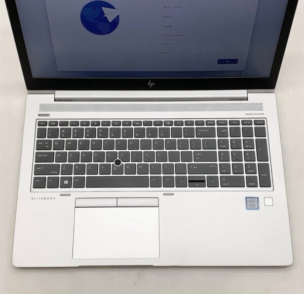 HP ELITEBOOK 850 G5 Intel i5-8350U 1.7GHz 8GB RAM 256GB NVMe BACKLIT WIN 11 PRO (Used) image 1