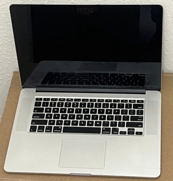 Apple Macbook Pro 15" Mid 2015 Retina, Core i7 2.2GHz 16GB, 256GB SSD, OSX Monterey image 1