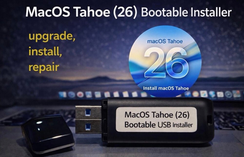 MacOS Tahoe 26.3 USB Flash Drive (Install, Upgrade, or setup) image 0