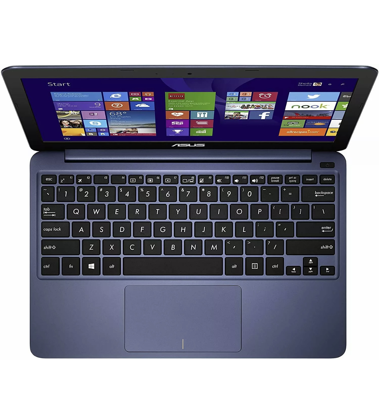 ASUS X205TA 11.6" Laptop- Intel Quad Core 2GB RAM 32GB SSD Web Cam Windows 10